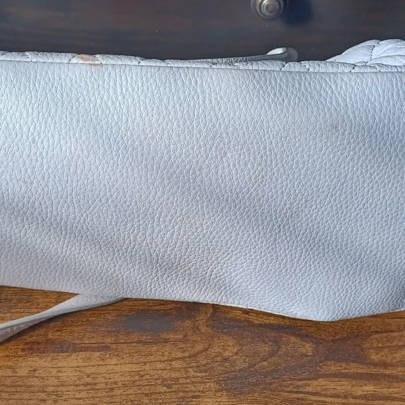 Vera Bradley Gray Quilted Top-Handle Satchel - Picture 8 of 15